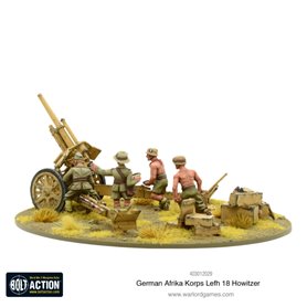Bolt Action Afrika Korps LeFH 18 10.5cm medium artillery