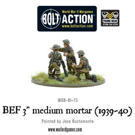 Bolt Action BEF 3" medium mortar (1939-40)