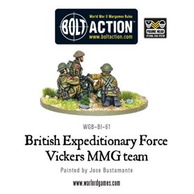 Bolt Action BEF Vickers HMG team