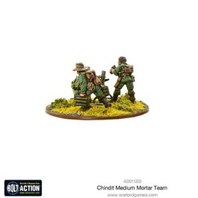 Bolt Action CHINDIT Medium Mortar team