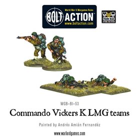Bolt Action COMMANDO VICKERS K LMG TEAMS