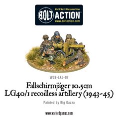 Bolt Action FALLSCHIRMJAGER 10.5CM LG40/1 RECOILLESS ARTILLERY - 1943-1945