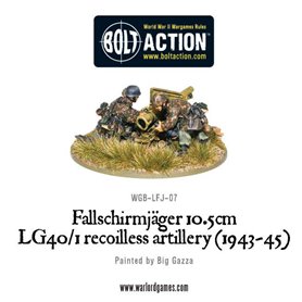 Bolt Action FALLSCHIRMJAGER 10.5cm LG40/1 recoilless artillery (194...
