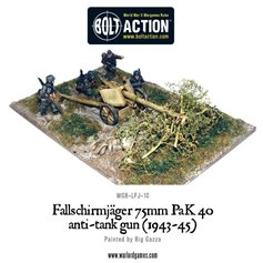 Bolt Action FALLSCHIRMJAGER 75MM PAK 40 ANTI-TANK GUN - 1943-1945
