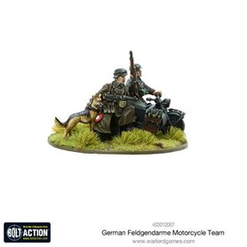 Bolt Action German Feldgendarme motorcycle team
