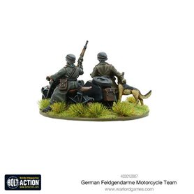 Bolt Action German Feldgendarme motorcycle team