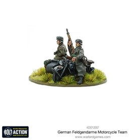 Bolt Action German Feldgendarme motorcycle team