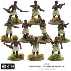 Bolt Action Papuan Infantry Battalion section (Pacific)