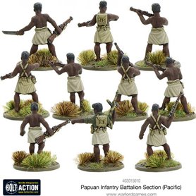 Bolt Action Papuan Infantry Battalion section (Pacific)