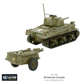 Bolt Action Sherman Crocodile flamethrower tank