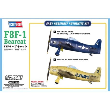 Hobby Boss 87267 F8F-1 Bearcat