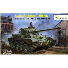 Vespid Models 1:72 A-34 Comet Mk.1A - BRITISH CRUISER TANK 