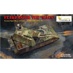 Vespid Models 1:72 Flakpanzer VIII Maus - GERMAN SUPER HEAVY AA TANK 