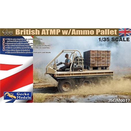 Gecko Models 35GM0017 British ATMP w/Ammo Pallet