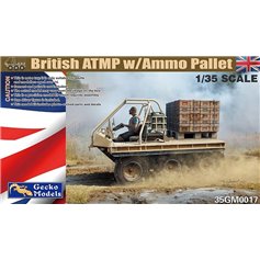 Gecko Models 1:35 BRITISH ATMP W/AMMO PALLET 