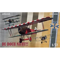 Eduard 1:72 DU DOCH NICHT! - Albatros D.V + Fokker DR.I + Fokker D.VII 
