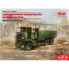 ICM 1:35 Leyland Retriever General Service - EARLY PRODUCTION - WWII BRITISH TRUCK