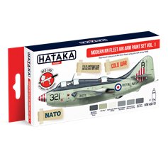 Hataka AS113 RED-LINE Zestaw farb MODERN RN FLEET AIR ARM - VOL. 1