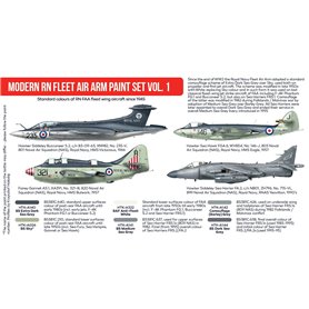 Hataka AS113 Modern RN Fleet Air Arm Paint Set Vol. 1