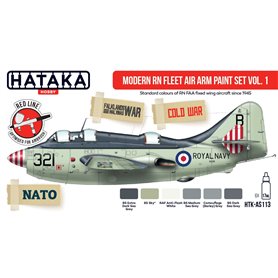 Hataka AS113 Modern RN Fleet Air Arm Paint Set Vol. 1