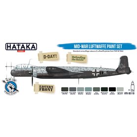 Hataka BS110 Mid-War Luftwaffe Paint Set