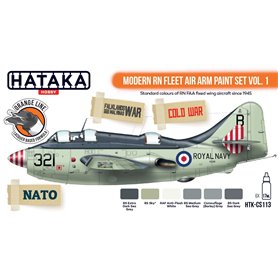 Hataka CS113 Modern RN Fleet Air Arm Paint Set Vol. 1
