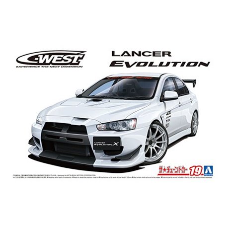 Aoshima 05897 1/24 Mitsubishi Lancer Evo '07