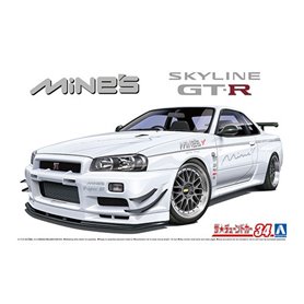 Aoshima 05986 1/24 Nissan Skyline GT-R R34 BNR3