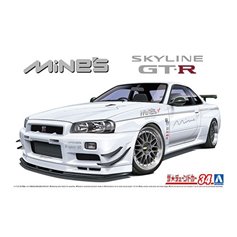 Aoshima 1:24 Nissan Skyline GT-R R34 BNR3