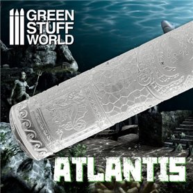 Green Stuff World ROLLING PIN - wałek do odciskania wzoru ATLANTIS