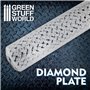 Green Stuff World Rolling Pin Diamond Plate