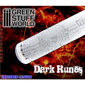 Green Stuff World Rolling Pin Dark Runes