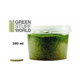 Green Stuff World Static Grass Flock Realistic Green 3 mm 280 ml