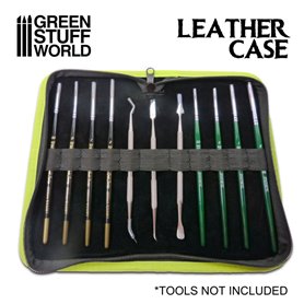 Green Stuff World Premium Leather Case for Tools and Brushes