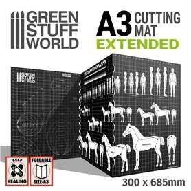 Green Stuff World Scale Cutting Mat A3 Extended