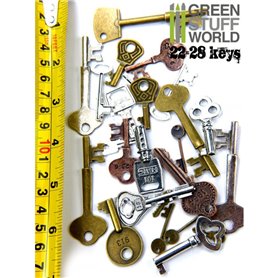 Green Stuff World Tubular KEYS Beads 85gr