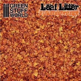 Green Stuff World Leaf Litter Autumn Orange