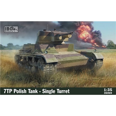 IBG 1:35 7TP Polish Tank - Single Turret