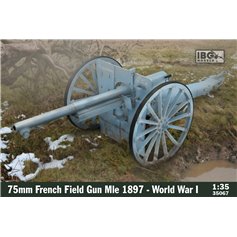 IBG 1:35 75mm Mle 1897 - FRENCH FIELD GUN - WORLD WAR I 
