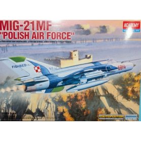 Academy 1:48 Mikoyan-Gurevich MiG-21 MF Polish Airforce