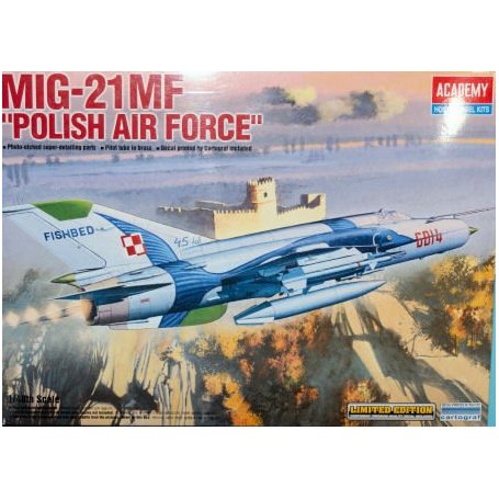 Academy 1:48 MIG-21 MF Polish Airforce