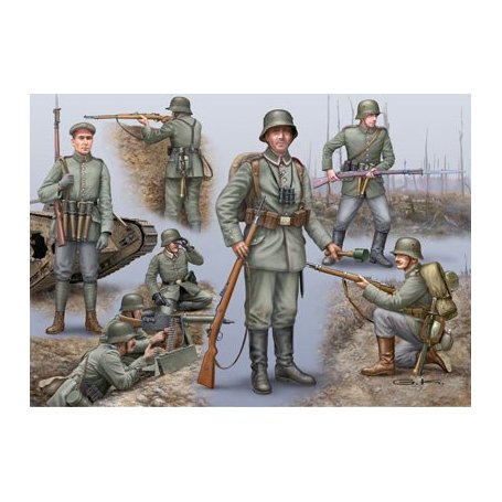 Revell 1:72 German Infantry WWI - 50 