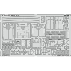Eduard 1:32 F-100F interior