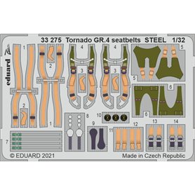 Eduard 1:32 Tornado GR.4 seatbelts STEEL