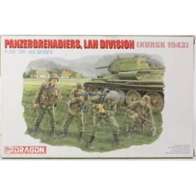 Dragon 1:35 PANZERGRENADIERS LAH DIVISION - KURSK 1943 | 4 figurki |