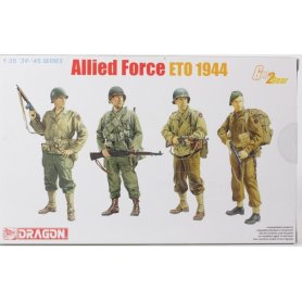 Dragon 1:35 Allied Force ETO / 1944 | 4 figurines | 