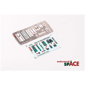 Eduard SPACE 1:72 Panele przyrządów do MiG-21MF SPACE