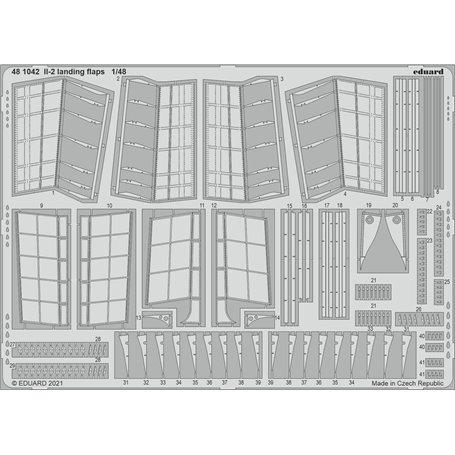 Eduard 1:48 Il-2 landing flaps