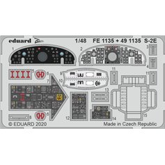 Eduard 1:48 Elementy wnętrza do S-2E dla Kinetic