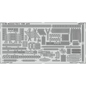 Eduard 1:350 Bismarck part 2